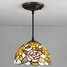 Vintage 25w Living Room Painting Feature For Mini Style Metal Tiffany Pendant Light Entry - 2