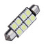 5050 Car Decode 8SMD Nonpolar Reading Light Dome Lamp Bulb 41MM - 2