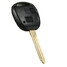 Core Hatchback Button Remote Key Fob Case Keychain Shell With Toyota Yaris - 5