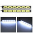 Driving COB Lighting 7.5w 12V Universal Lamp Daytime Running Light White DRL Head Pair - 2