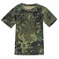 Army Racing Camo T-Shirt Summer Camouflage Tee Casual Hunting Short Sports - 4