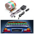 LED Music Colorful Car Sound Activated Rhythm Sheet Light Flash Sticker - 1