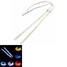 2Pcs Strip Light Flashing Strobe LED Auto Car Scanner Neon 30cm knight rider - 1