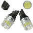 Car Side 5050 SMD LED 12V White T10 Tail Lights Bulbs - 2