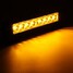 Lamp 12V Burst 8W Emergency Flash Warning Light Car Wind Shield Suction Amber LED - 3