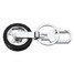 Door Key Metal Key Chains Creative Shape Wheel Key Chain Car Key - 4