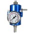 Fuel Pressure Regulator Pressure Gauge Adjustable Blue PSI - 1