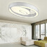 Simplicity Flush Mount Fixture Acrylic Led Ceiling Lamp 2w Bedroom Light - 4