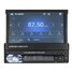 Audio MP5 7 Inch Car Stereo MP3 FM Radio MP4 AUX DVD Player Bluetooth Retractable - 1