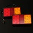 Turn Signal Light Lamp LED Rear Pair 12V Tail Brake Stop Trailer Truck Indicator - 4