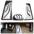 Kit For BMW 6 7 Series Pad Car Gas Brake LHD Pedals f10 Footrest Foot Plate F11 - 1