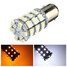 Tail Brake Stop Light Bulb 60SMD White Amber Switchback LED - 1