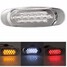 Side Marker Indicator Light White Yellow Red 16LED Bus DC12V Truck Lorry Trailer - 1