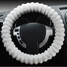 Car Steel Ring Wheel Cover Wool Imitation Soft Warm Universal - 4