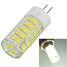 7w Ac 220-240v Corn Lamp Bulb Warm 600lm Smd G4 - 2