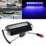 Blue Break 8 LED Car Cigarette Emergency Strobe Light Light - 1