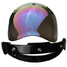 Lens Color Shield Visor Rainbow Bubble Helmet - 1