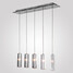 Modern/contemporary Feature For Crystal Metal Island Chrome Pendant Light Dining Room - 1