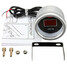 Gauge Fitting Kit 2 inch 52mm 12V Red Voltage Voltmeter LED Digital Display - 4