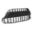 Mesh Trim Grill Chrome Black Ford Fiesta Center Lower MK7 Car Front Bumper - 4