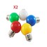 1w E26/e27 Led Globe Bulbs Smd Ac 220-240 V Cool White - 7