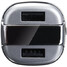 S7 SAMSUNG Port Car Charger Dual USB LED Display 5V 3.4A S6 iPad iPhone - 4