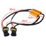 HB4 LED Error Canceller Resistance Single 60R Car Fog Light Decode HB3 50W 9005 9006 - 7