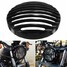 Cover Black Grill 4inch Aluminum Motorcycle Headlight Harley Sportster XL - 9