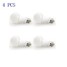 A60 12w Warm White Dimmable Ac 220-240 V A19 E26/e27 4 Pcs Led Globe Bulbs - 1