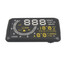 Speeding Car HUD Head Up Display System OBD2 Warning MPH - 1