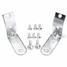 2Pcs Brackets S4 Repair B6 B7 Hinge RS4 Glove Box Kit for Audi A4 Screw 8E - 4