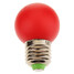 Led Globe Bulbs Red E26/e27 1w Ac 220-240 V - 4