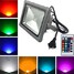 Rgb High Power Led Controlled Remote Ac 85-265 V Led Flood Lights - 1