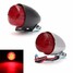 Universal 12V Motorcycle Chrome LED Rear Lamp Light Black Brake Stop Running Tail - 1