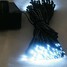 Solar Powered 200-led Christmas Light Flashing String Lamp Indoor 1m - 2