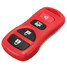 Remote Key Fob Case Keyless Alarm transmitter Clicker Nissan - 3