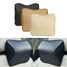 Car Auto Memory Support Seat Headrest Pillow Neck Leather Cotton - 1