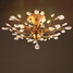 Ceiling Light Hotel Crystal Golden 100 Mounted - 2