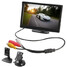 Car Rear Stand 5 Inch TFT LCD Rear View Monitor Suction Reverse Backup Camera - 2