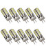 Cool White Decorative 100 Warm White 3w 10 Pcs G4 Smd Led Bi-pin Light - 1