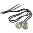 2SMD 5630 Reverse Backup LED Eagle Eye Lamp 18MM Lamp Daytime Running Light - 2