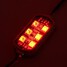 with Remote Controller Red Accent Motorcycle Bike Neon Lights 14Pcs - 6