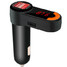 Wireless LCD Audio Car MP3 Music with Bluetooth Function Player FM Transmitter Modulator - 1