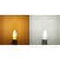 4w Edison Filament 5pcs Led Degree Candle Bulb Warm 400lm E14 - 6