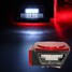 Amber Kit Turn Brake Square Tail Stop LED Light Side Marker Lamp Truck Trailer - 11