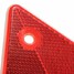 Lorry Trailers Car Truck Van Reflectors 2Pcs Bus Red Triangular Side - 5