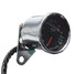 Odometer LED Backlight 12V Universal Motorcycle Speedometer Gauge KMH Signal - 5