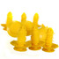 Yellow Fasteners 10pcs Cover Trim Rover 75 Plate Clips Kick - 2