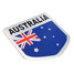 Australian Badge Austrlia Aluminum Alloy 3D Pattern Emblem Decal Decoration Sticker Flag - 2