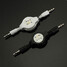 AUX Adapter Audio Cables Retractable Car 3.5mm Male to Male Stereo MP3 - 1